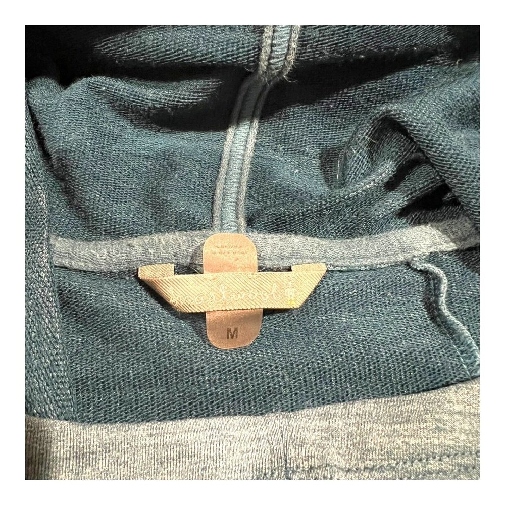 Smartwool Women's Slate Blue Pullover Hoodie Sweater - Picture 12 of 13